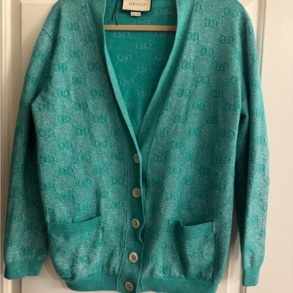 Gucci Turquoise Women's Cardigan